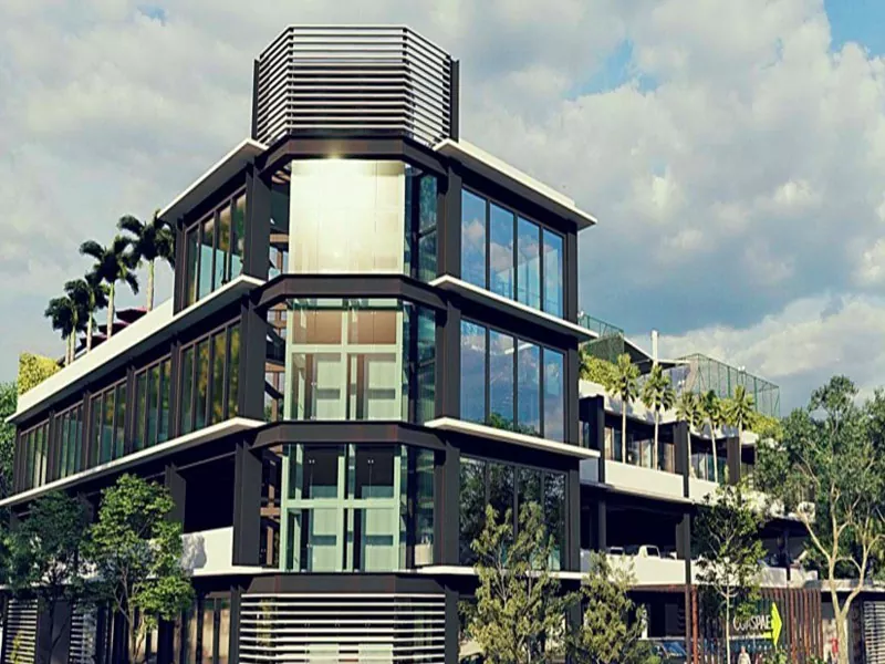 Pam Dewis Gwesty Busnes Strwythur Dur ar gyfer Llety Masnachol Modern?