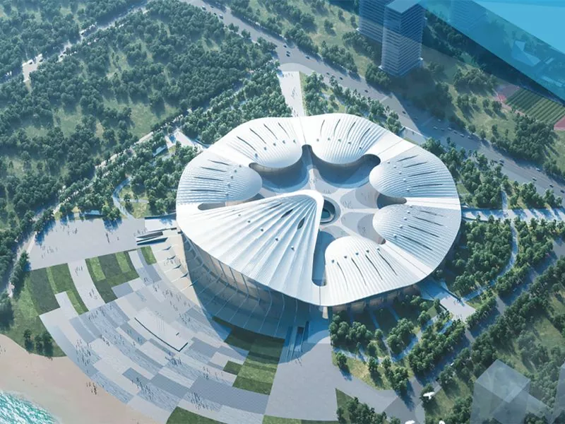 Sut Mae Neuadd Arddangos Strwythur Dur yn Darparu Adeiladu Cyflym a Phrofiad Ymwelwyr Premiwm?