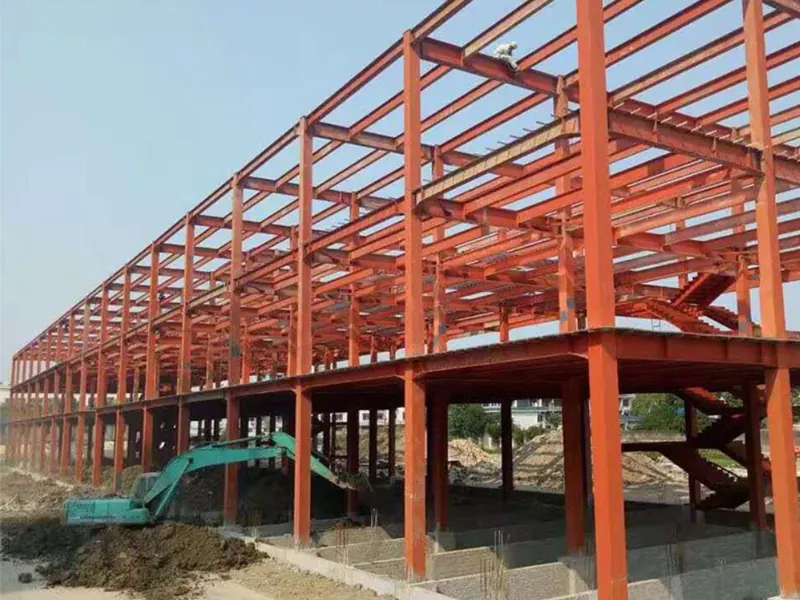 Adeiladu warws ffrâm ddur ecogyfeillgar