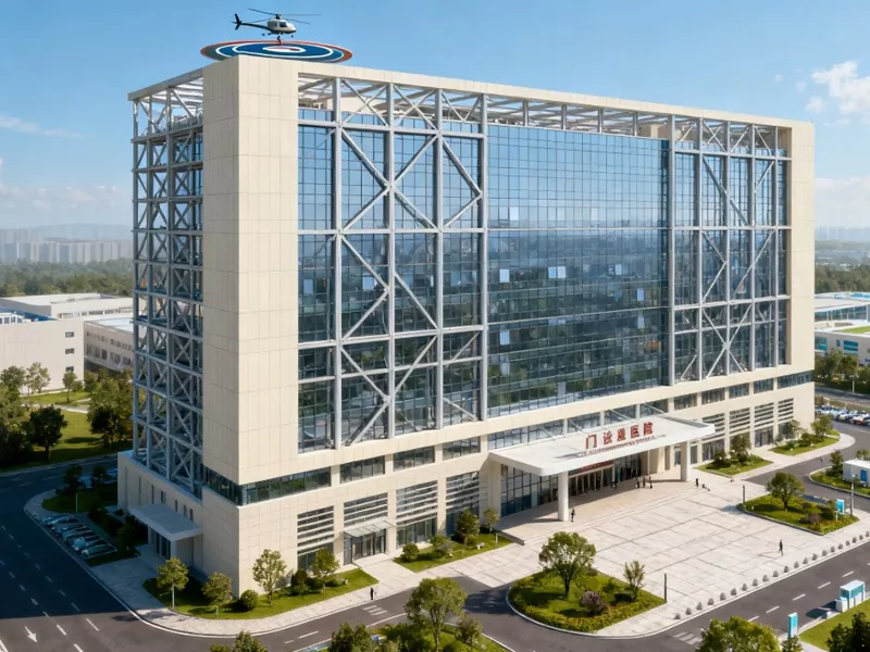 Adeilad Ysbyty Metel Parod Uchel Adeilad Ysbyty Metel Parod Uchel